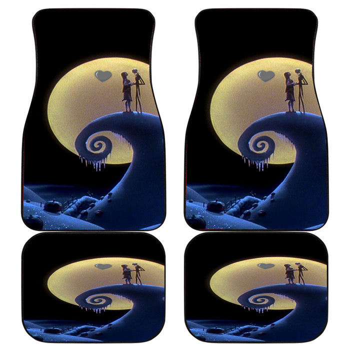 love the nightmare before christmas 3 Car floor mats Universal fit