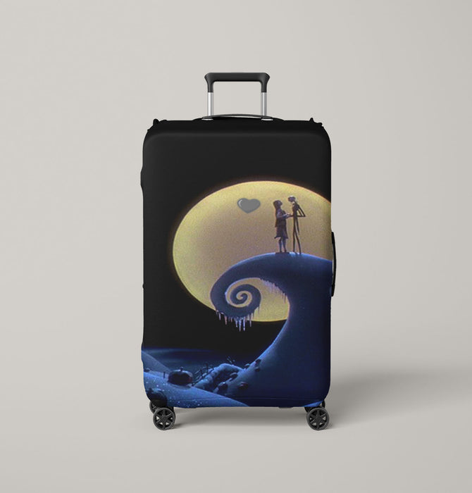 love the nightmare before christmas 3 Luggage Cover | suitcase