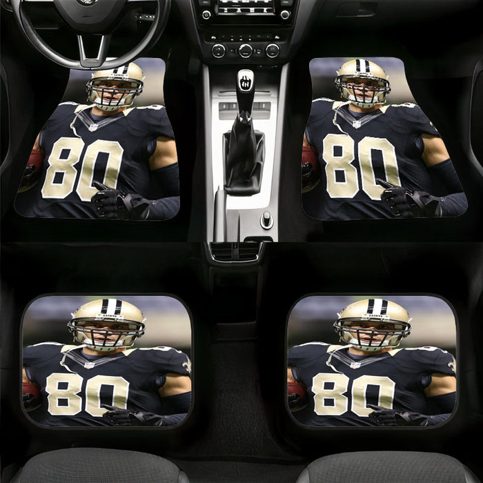 eighty player football nfl Car floor mats Universal fit