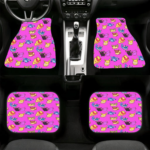 espeon flareon and friends Car floor mats Universal fit