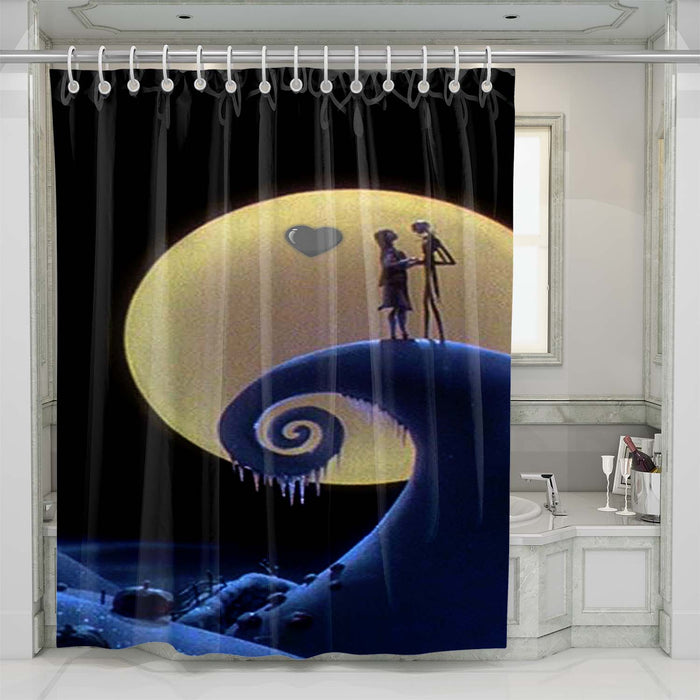 love the nightmare before christmas 3 shower curtains