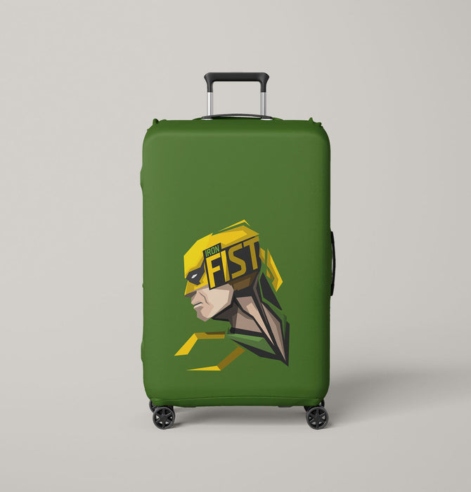 face iron fist art marvel Luggage Covers | Suitcase