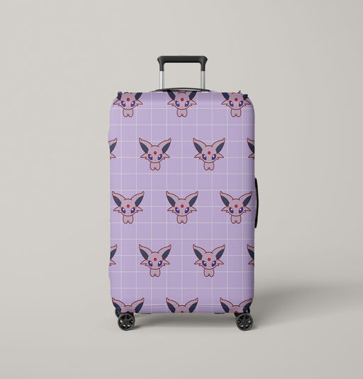 espeon psychic synchronize ability Luggage Cover | suitcase