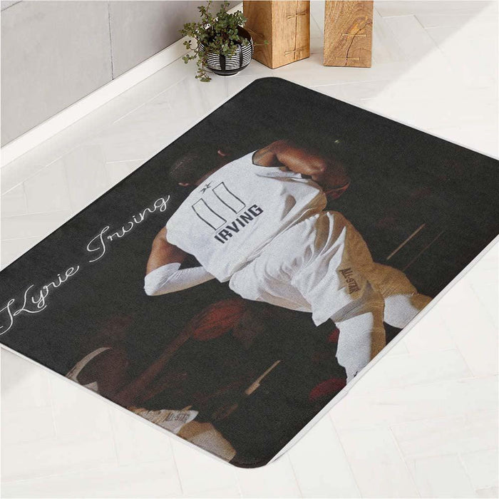 eleven kyrie irving powerful player bath rugs