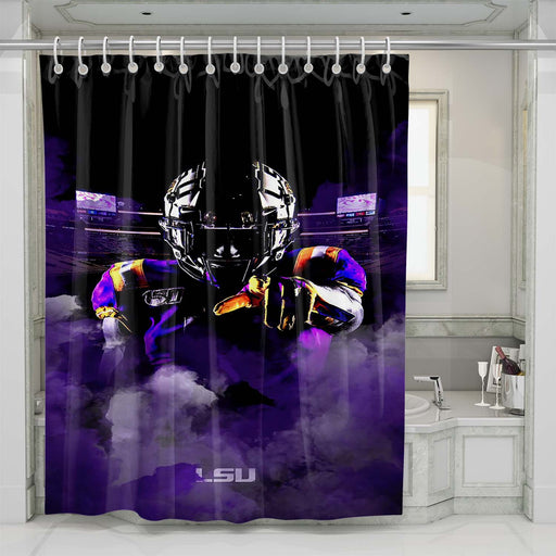 lsu tigers 3 shower curtains