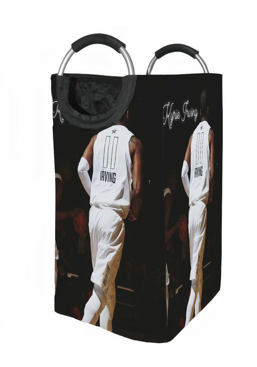 eleven kyrie irving powerful player Laundry Hamper | Laundry Basket