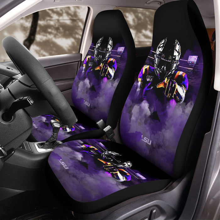 LSU Tigers 3 Car Seat Covers