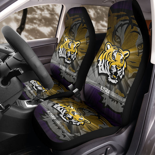 LSU Tigers 4 Car Seat Covers