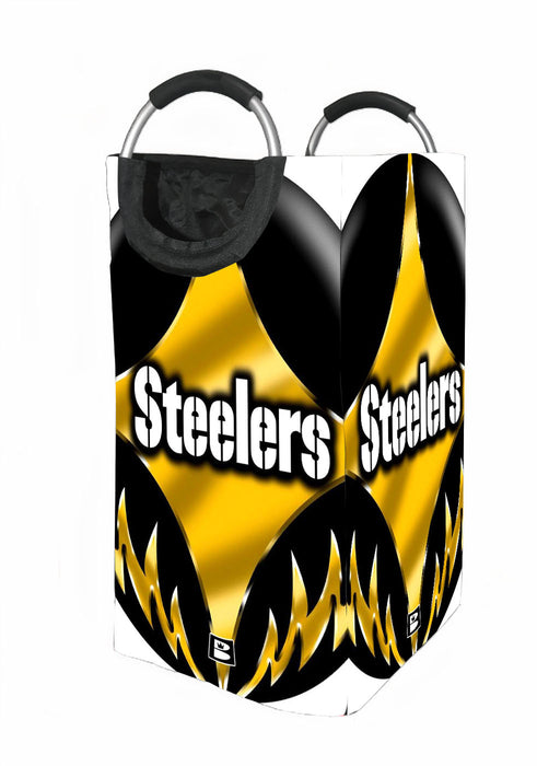 emblem superman steelers nfl Laundry Hamper | Laundry Basket