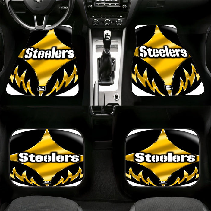 emblem superman steelers nfl Car floor mats Universal fit