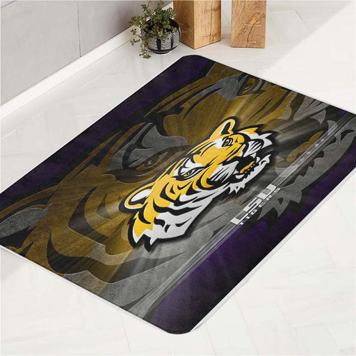 LSU Tigers 4 bath rugs