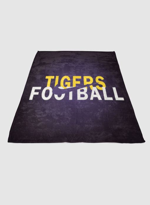 Lsu Tigers tigers football soft fleece blanket