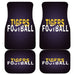 Lsu Tigers tigers football Car floor mats Universal fit