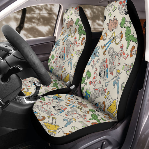 essentials character of toy story Car Seat Covers