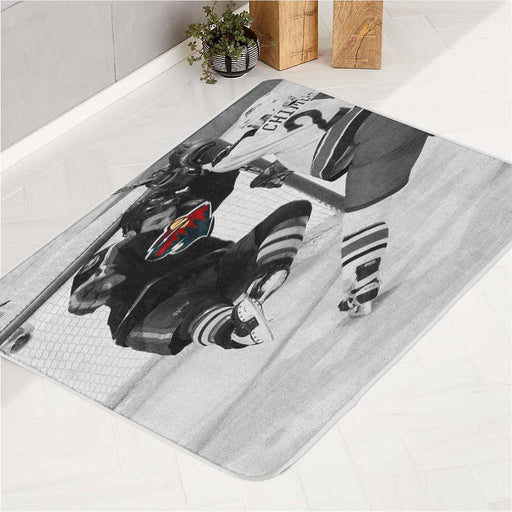 emotional match nhl bath rugs