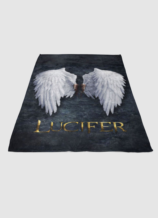 LUCIFER 2 soft fleece blanket