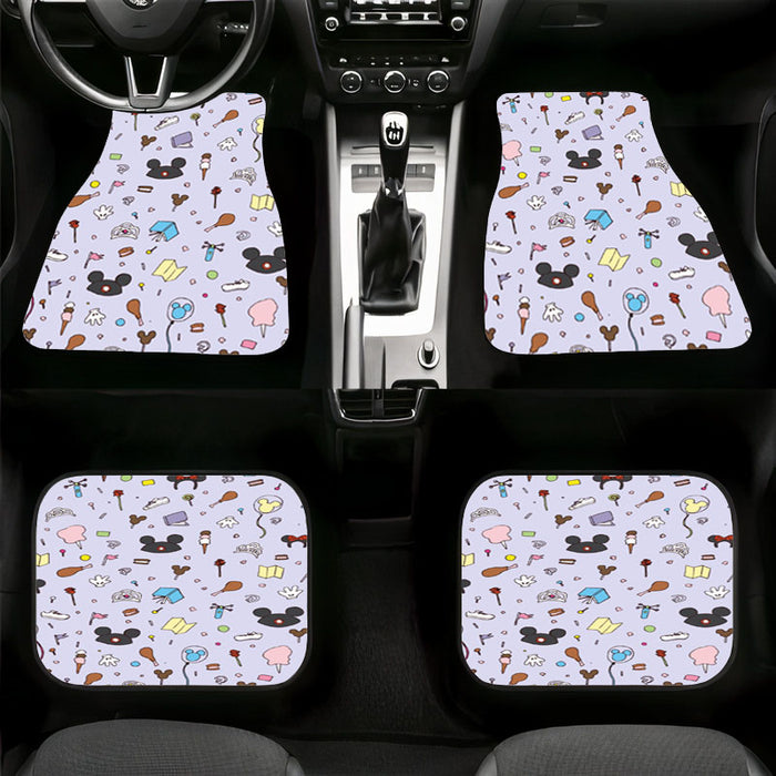 essentials stuff from disney universe Car floor mats Universal fit