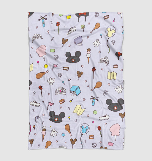 essentials stuff from disney universe Ultra soft fleece blanket