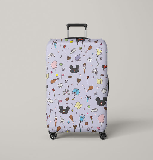 essentials stuff from disney universe Luggage Cover | suitcase