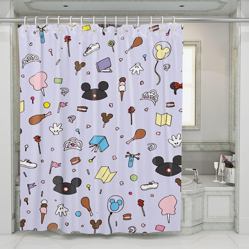 essentials stuff from disney universe shower curtains