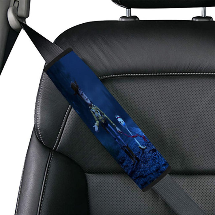 emotional scene from toy story 4 Car seat belt cover - Grovycase