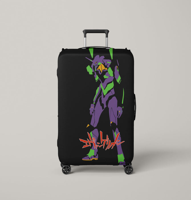 enemy of neon genesis evangelion Luggage Covers | Suitcase