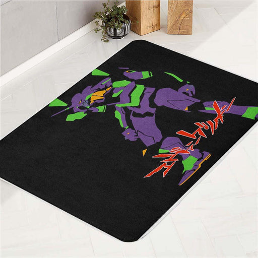 enemy of neon genesis evangelion bath rugs