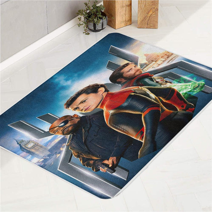 far from home main character marvel bath rugs