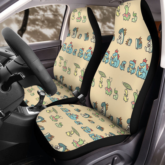 evolution of pokemon species Car Seat Covers