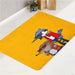 fashion rigby and mordecai regular show bath rugs