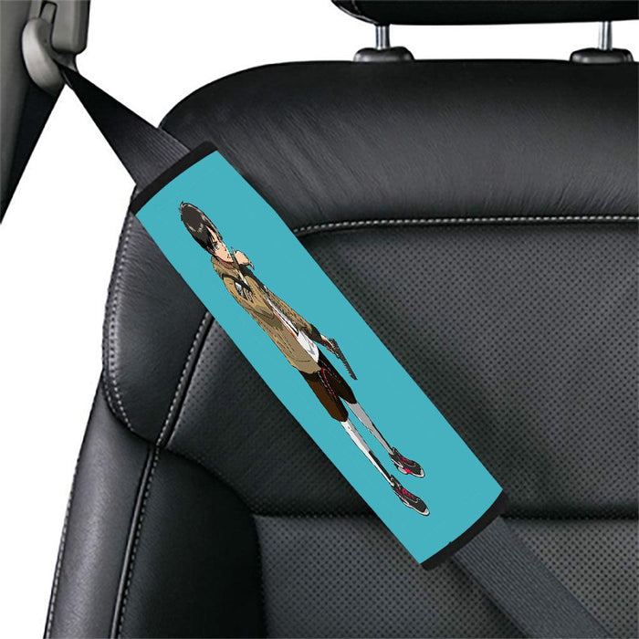 eren with hypebeast stle Car seat belt cover - Grovycase