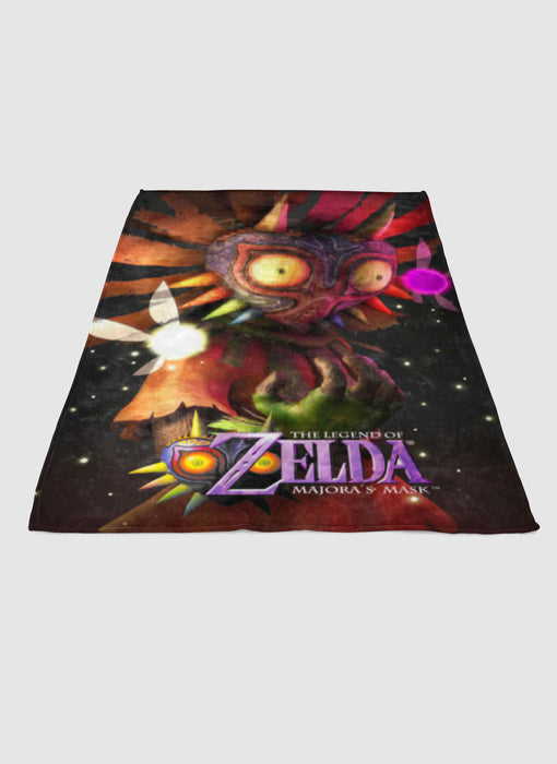 Majora's Zelda soft fleece blanket