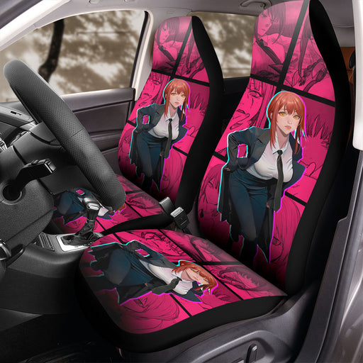 makima chainsaw anime Car Seat Covers