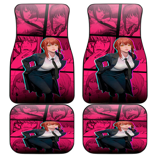 makima chainsaw anime Car floor mats Universal fit