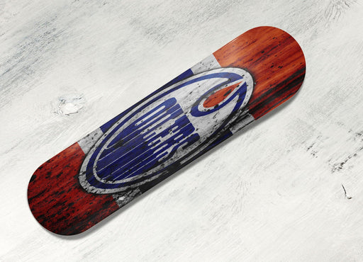 explode edmonton oilers logo Skateboard decks