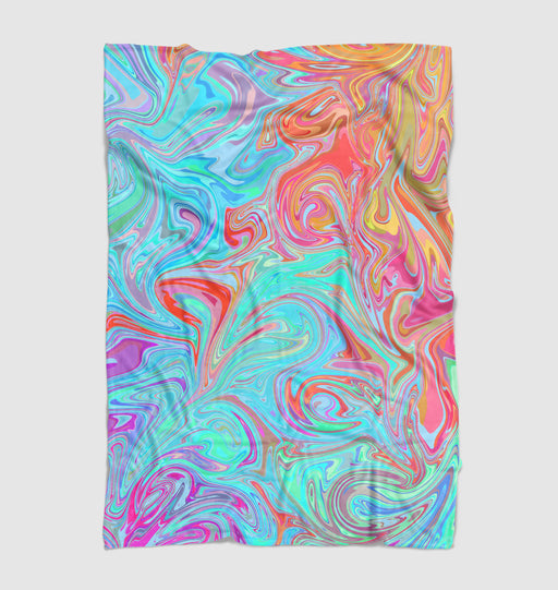 extreme turbulence abstract pattern Ultra soft fleece blanket