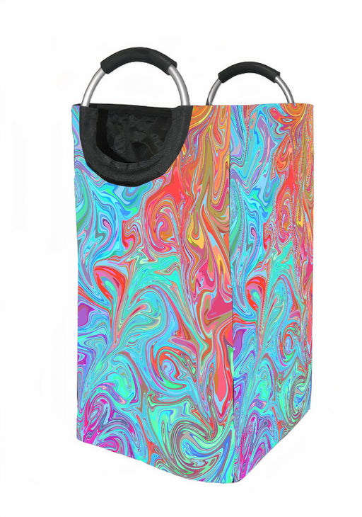 extreme turbulence abstract pattern Laundry Hamper | Laundry Basket