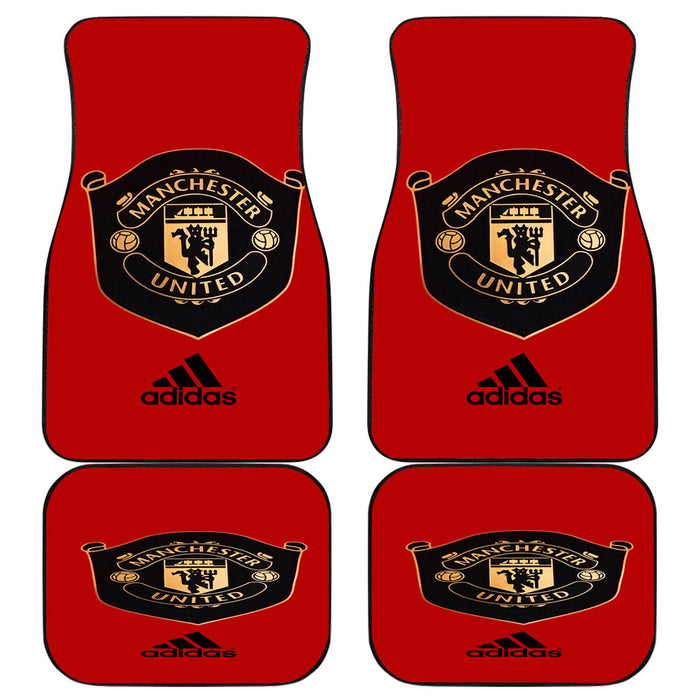 MANCHESTER UNITED 2 Car floor mats Universal fit