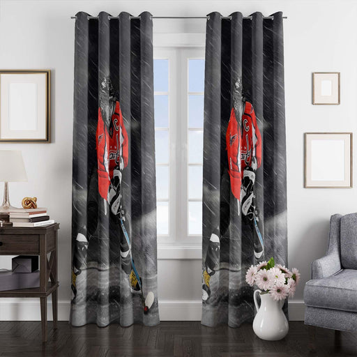 extreme metch hockey nhl window Curtain