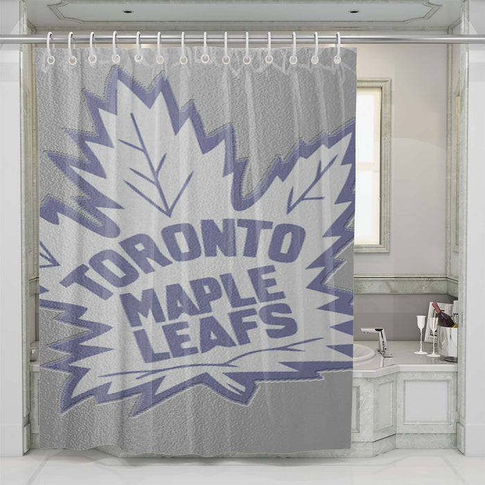 maple leafs home shower curtains