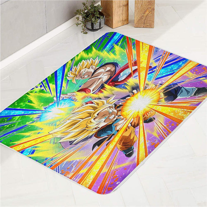 fighting brotherhood dagon ball bath rugs