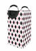 fabric pattern black and pink Laundry Hamper | Laundry Basket