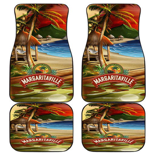 Margaritaville Beach Car floor mats Universal fit