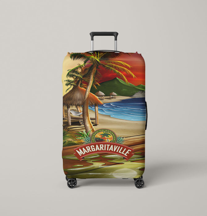 margaritaville beach Luggage Cover | suitcase