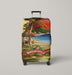 margaritaville beach Luggage Cover | suitcase