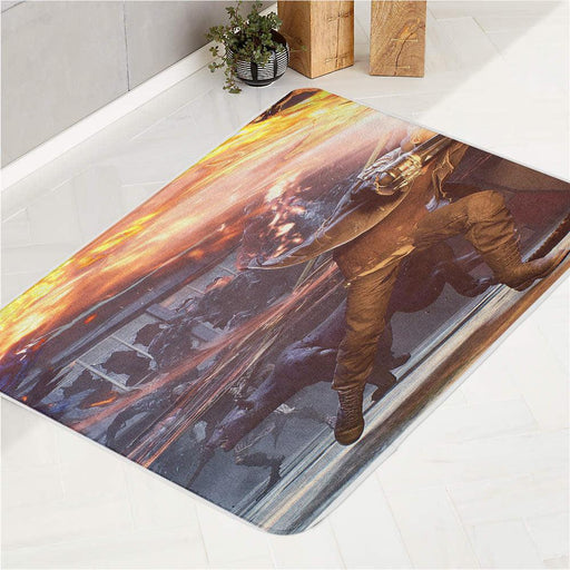 fighting with fire devil may cry bath rugs