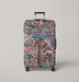 marvel universe comics Luggage Cover | suitcase