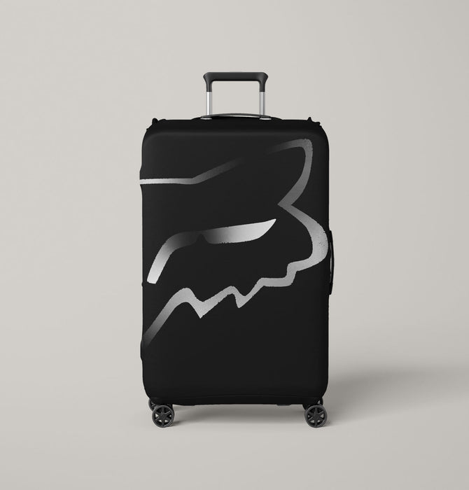 face of fox line Luggage Covers | Suitcase