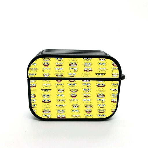 faces expression of spongebob squarepants airpods case