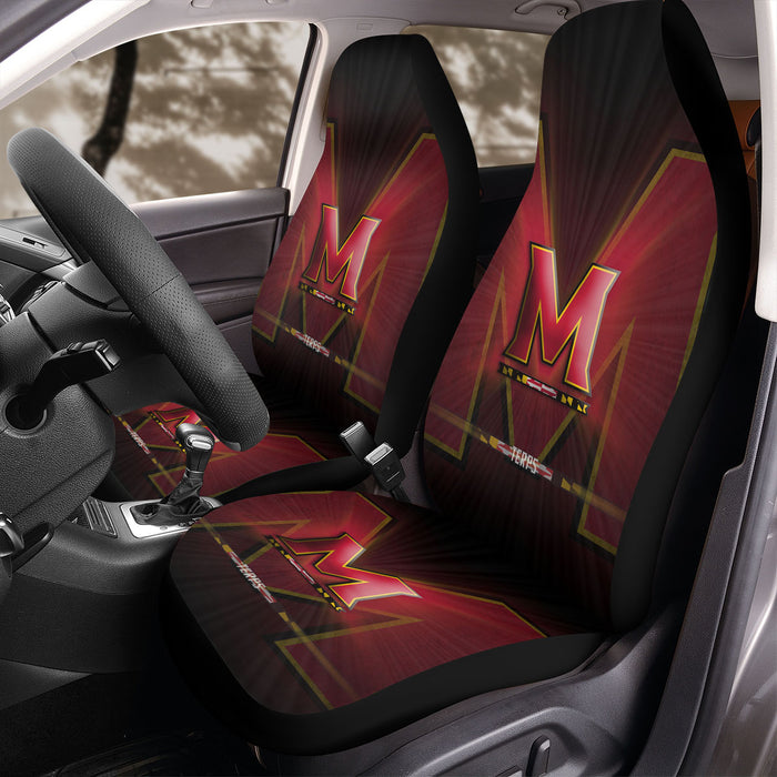 Maryland Terps Car Seat Covers